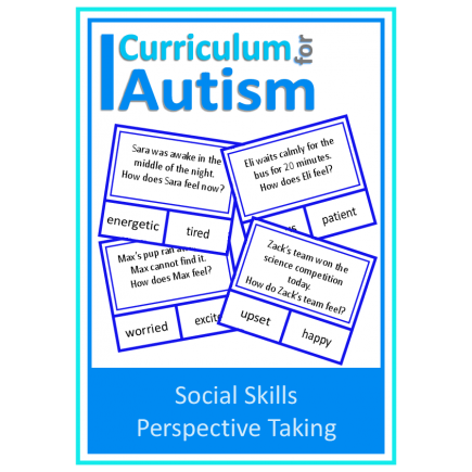 Social Skills Perspective Taking clip cards
